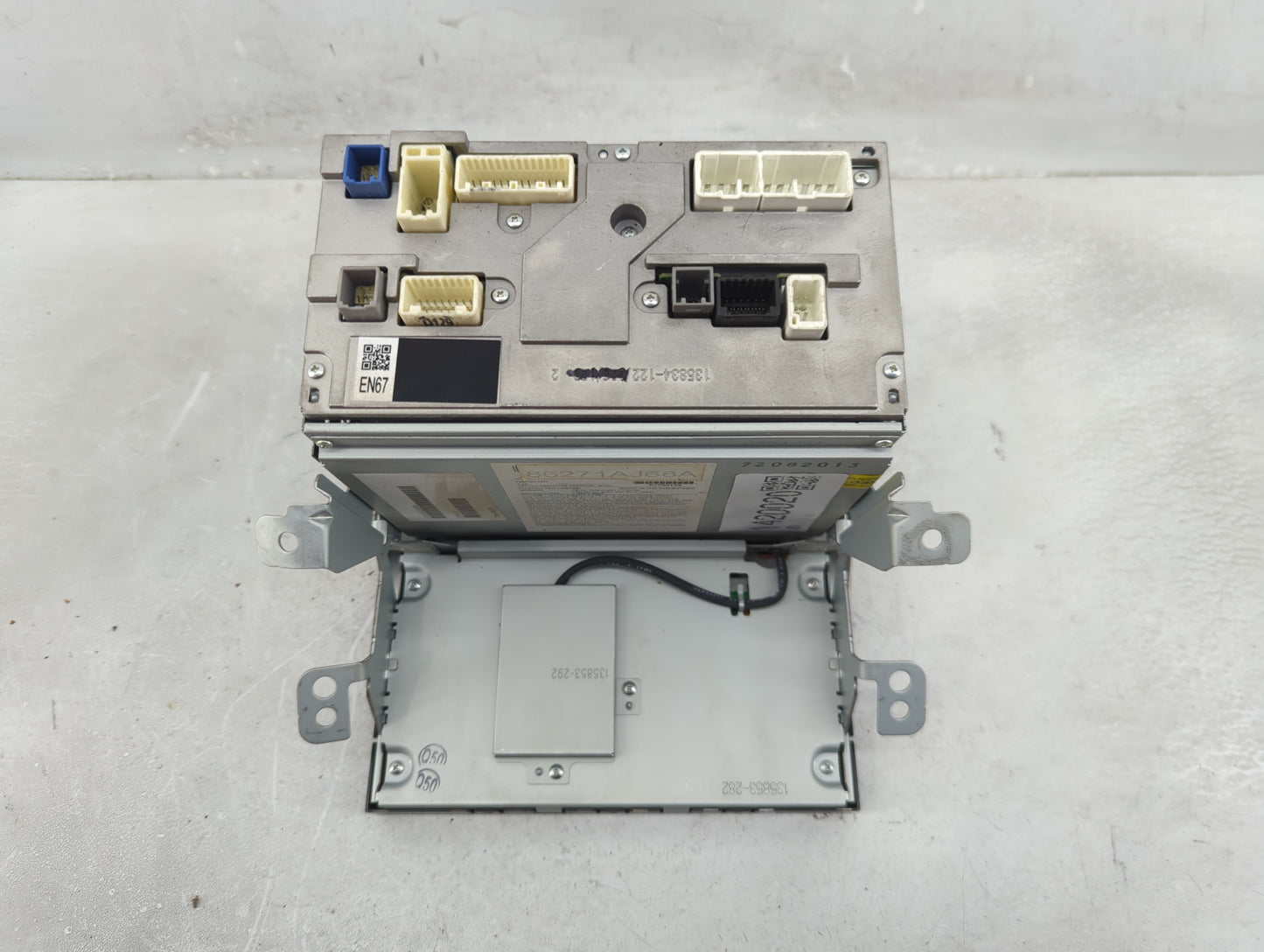 2013 Subaru Legacy Radio AM FM Cd Player Receiver Replacement P/N:86271AJ68A Fits OEM Used Auto Parts - Oemusedautoparts1.co