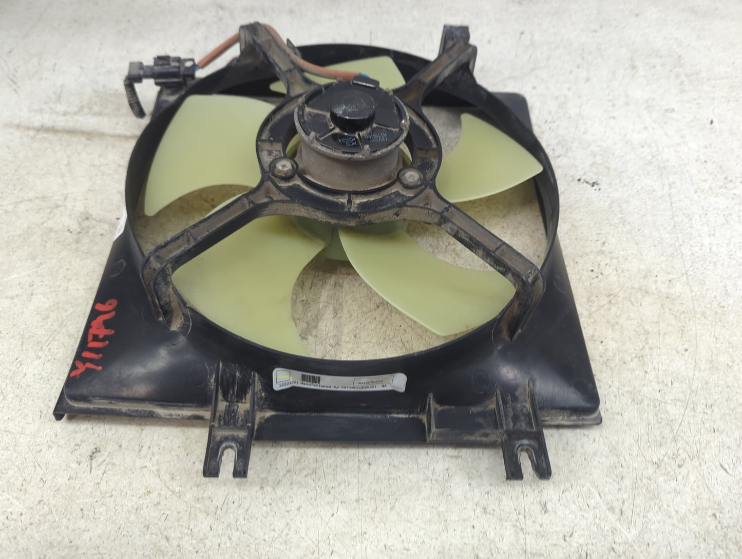 2005-2014 Subaru Legacy Electric Radiator Cooling Fan Motor Assembly P/N:12221221 9212000G34 Fits OEM Used Auto Parts - Oemu