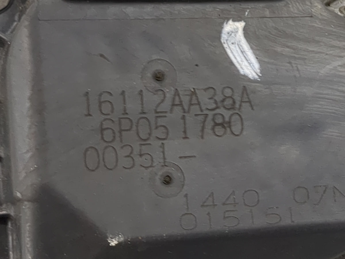 2013-2019 Subaru Legacy Throttle Body P/N:16112AA38A 6P051780 Fits Fits 2013 2014 2015 2016 2017 2018 2019 OEM Used Auto Par