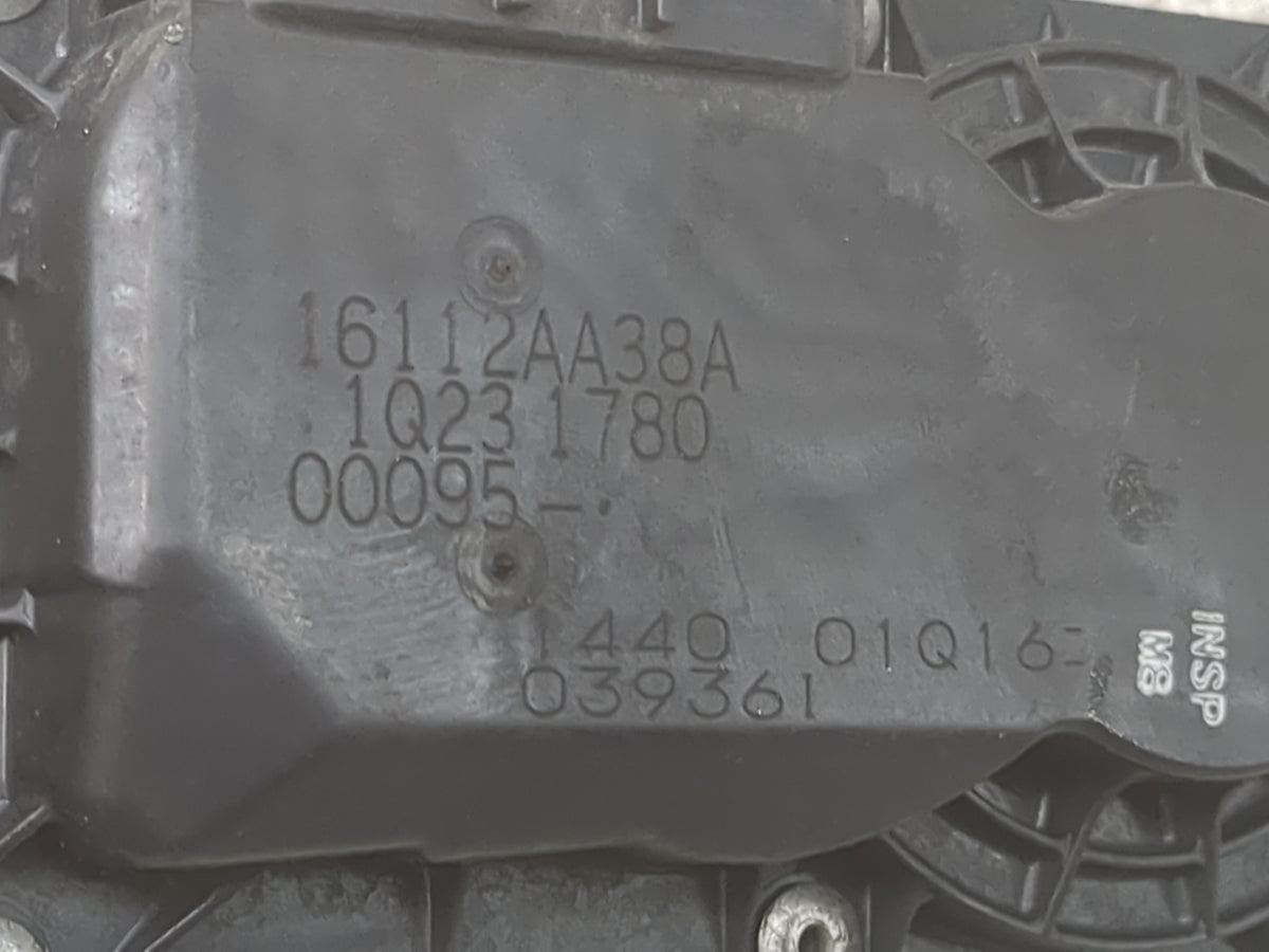 2013-2019 Subaru Legacy Throttle Body P/N:16112AA38A 1Q231780 Fits Fits 2013 2014 2015 2016 2017 2018 2019 OEM Used Auto Par