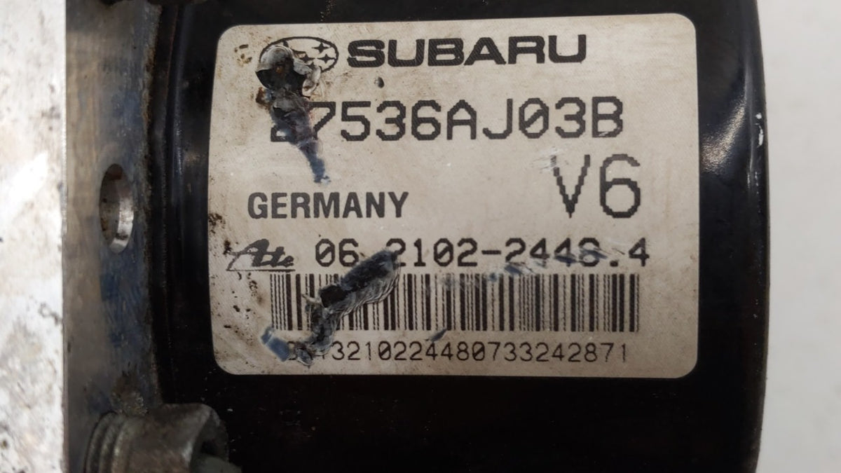 2013-2014 Subaru Legacy Anti-Lock Brake ABS Pump Module Actuator OEM P/N:27536AJ03B 27536AJ03A, 27536AJ04B Fits Fits 2013 20