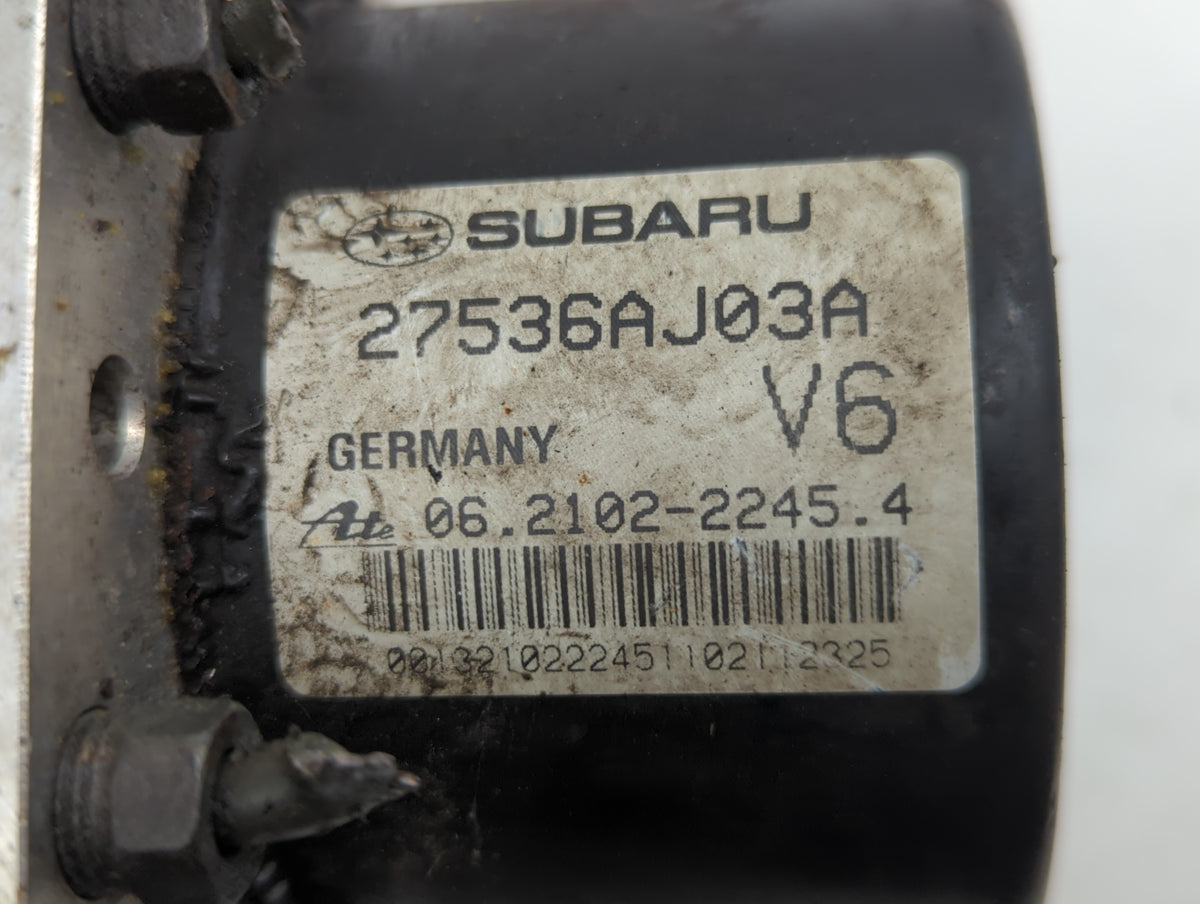 2013-2014 Subaru Legacy Anti-Lock Brake ABS Pump Module Actuator OEM P/N:27536AJ03B 27536AJ03A, 27536AJ04B Fits Fits 2013 20