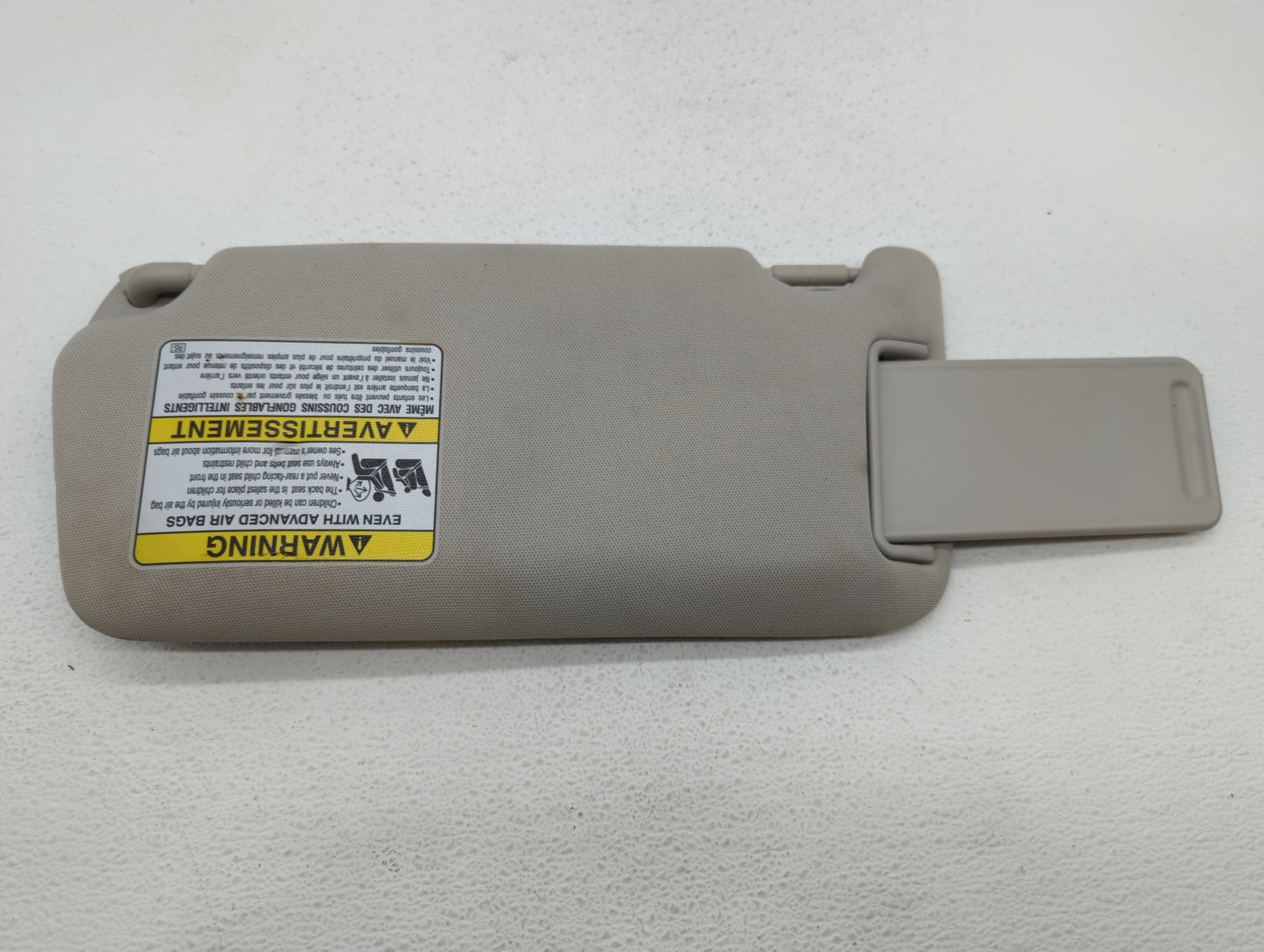 2010-2014 Subaru Legacy Sun Visor Shade Replacement Passenger Right Mirror Fits Fits 2010 2011 2012 2013 2014 OEM Used Auto