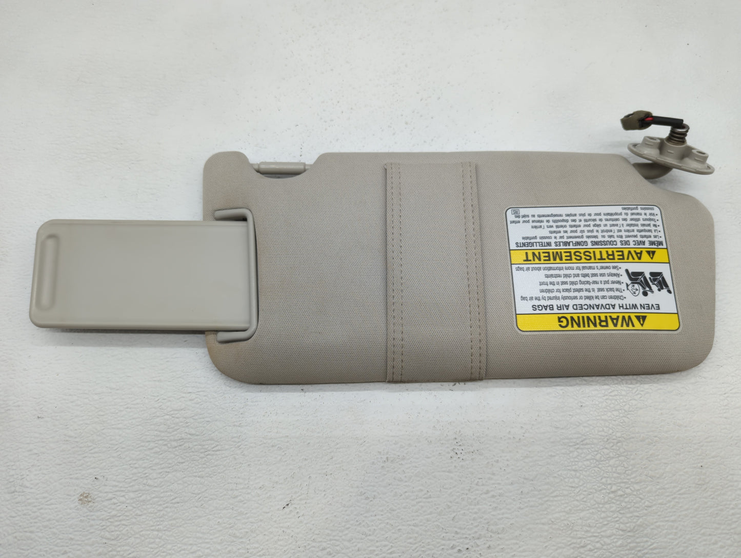 2010-2014 Subaru Legacy Sun Visor Shade Replacement Driver Left Mirror Fits Fits 2010 2011 2012 2013 2014 OEM Used Auto Part
