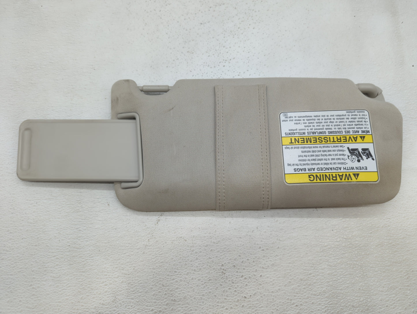 2010-2014 Subaru Legacy Sun Visor Shade Replacement Driver Left Mirror Fits Fits 2010 2011 2012 2013 2014 OEM Used Auto Part