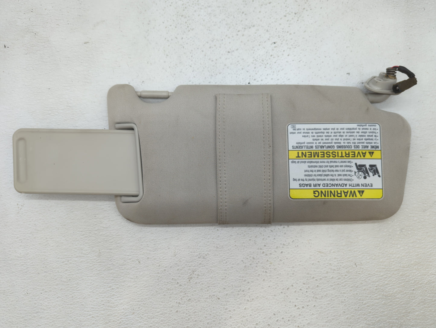2010-2014 Subaru Legacy Sun Visor Shade Replacement Driver Left Mirror Fits Fits 2010 2011 2012 2013 2014 OEM Used Auto Part