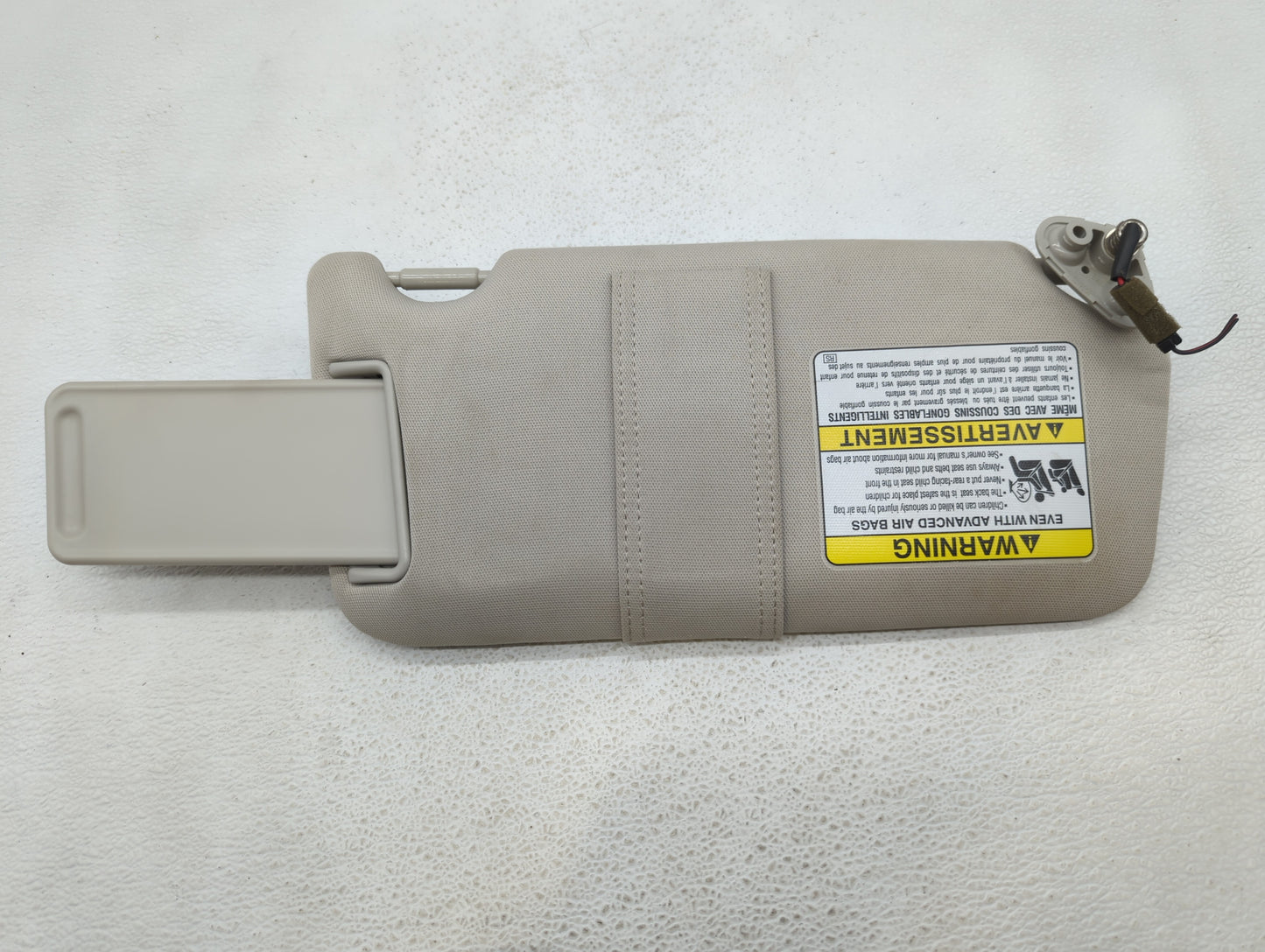 2010-2014 Subaru Legacy Sun Visor Shade Replacement Driver Left Mirror Fits Fits 2010 2011 2012 2013 2014 OEM Used Auto Part