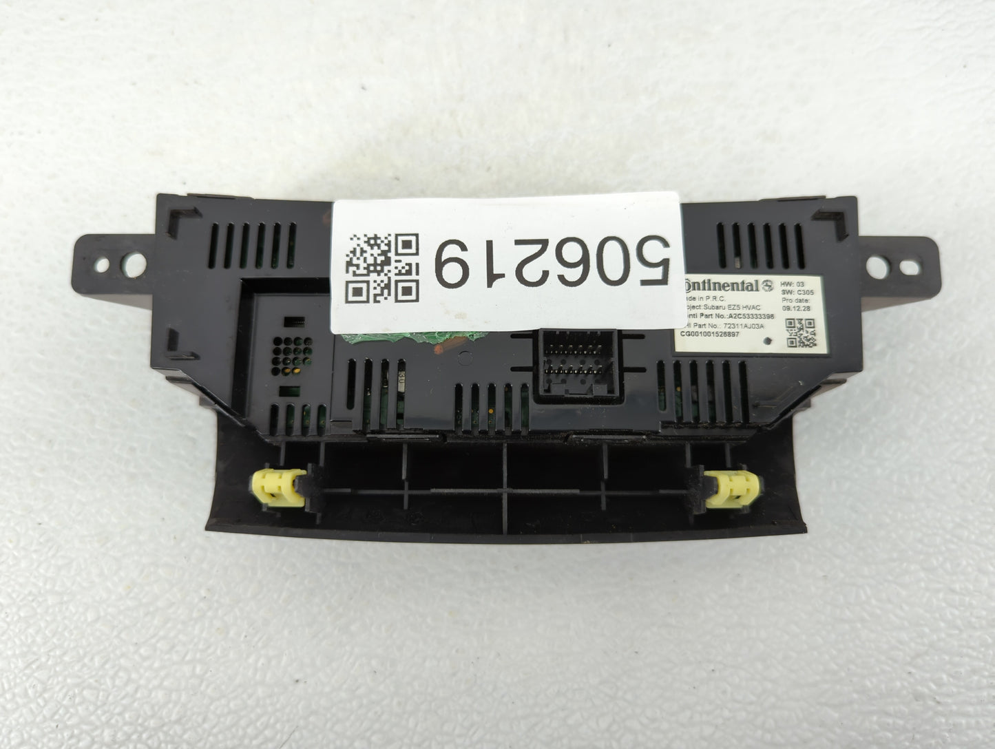 2010-2014 Subaru Legacy Climate Control Module Temperature AC/Heater Replacement P/N:72311AJ08A 72311AJ03A Fits OEM Used Aut