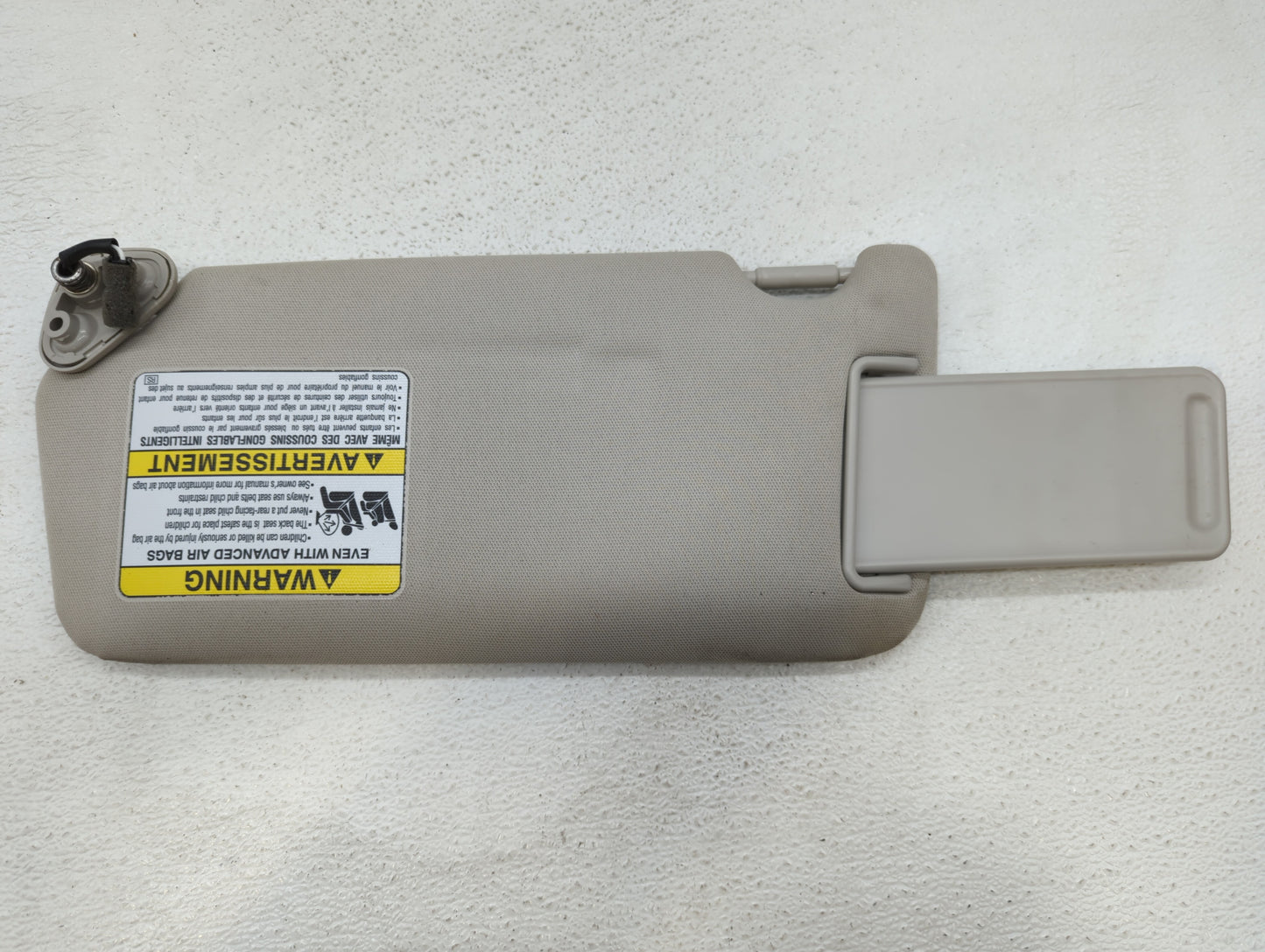 2010-2014 Subaru Legacy Sun Visor Shade Replacement Passenger Right Mirror Fits Fits 2010 2011 2012 2013 2014 OEM Used Auto