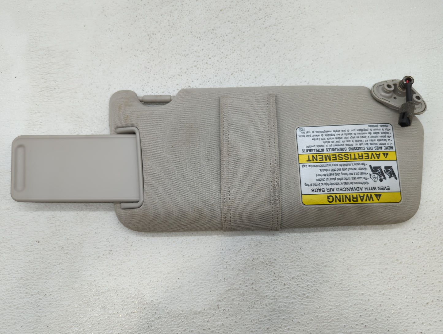 2010-2014 Subaru Legacy Sun Visor Shade Replacement Driver Left Mirror Fits Fits 2010 2011 2012 2013 2014 OEM Used Auto Part