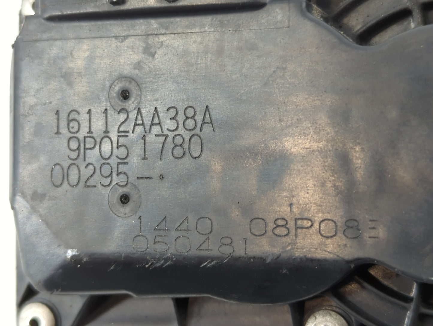 2013-2019 Subaru Legacy Throttle Body P/N:16112AA38A Fits Fits 2013 2014 2015 2016 2017 2018 2019 OEM Used Auto Parts - Oemu