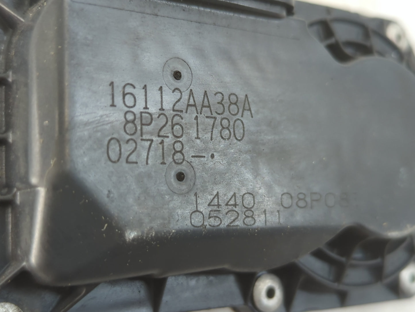 2013-2019 Subaru Legacy Throttle Body P/N:16112AA38A Fits Fits 2013 2014 2015 2016 2017 2018 2019 OEM Used Auto Parts - Oemu