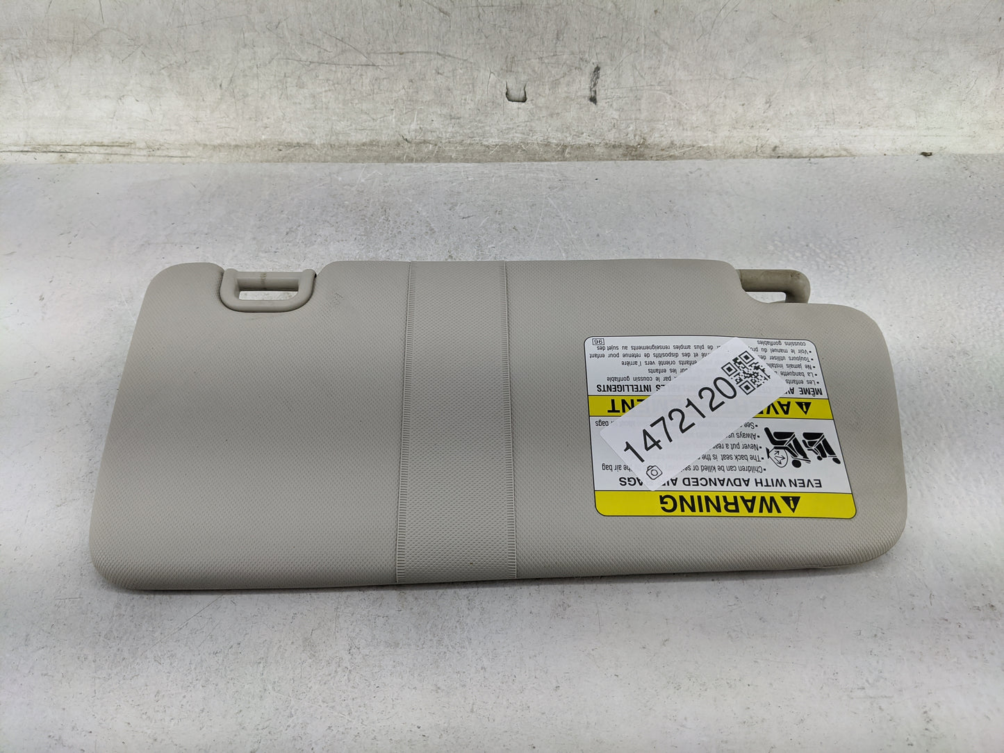 2013-2014 Subaru Xv Sun Visor Shade Replacement Driver Left Mirror Fits Fits 2012 2013 2014 OEM Used Auto Parts - Oemusedaut