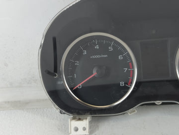 2013 Subaru Xv Instrument Cluster Speedometer Gauges P/N:85003FJ630 Fits OEM Used Auto Parts