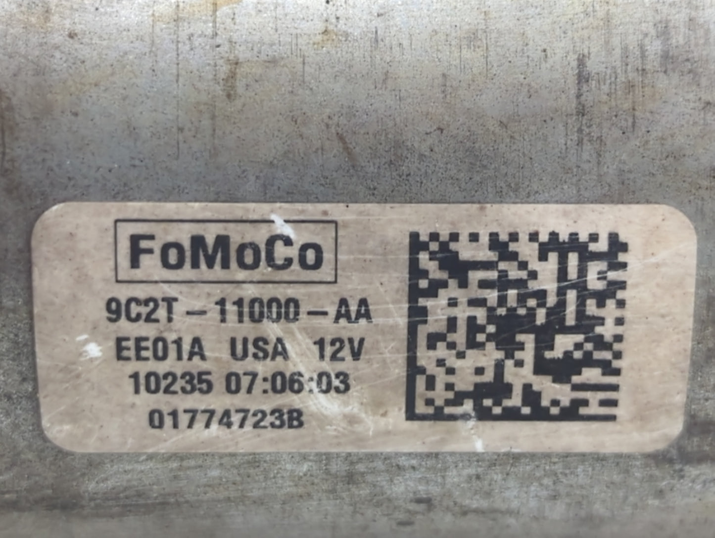 2013 Suzuki Verona Car Starter Motor Solenoid OEM P/N:9C2T-11000-AA Fits OEM Used Auto Parts - Oemusedautoparts1.com