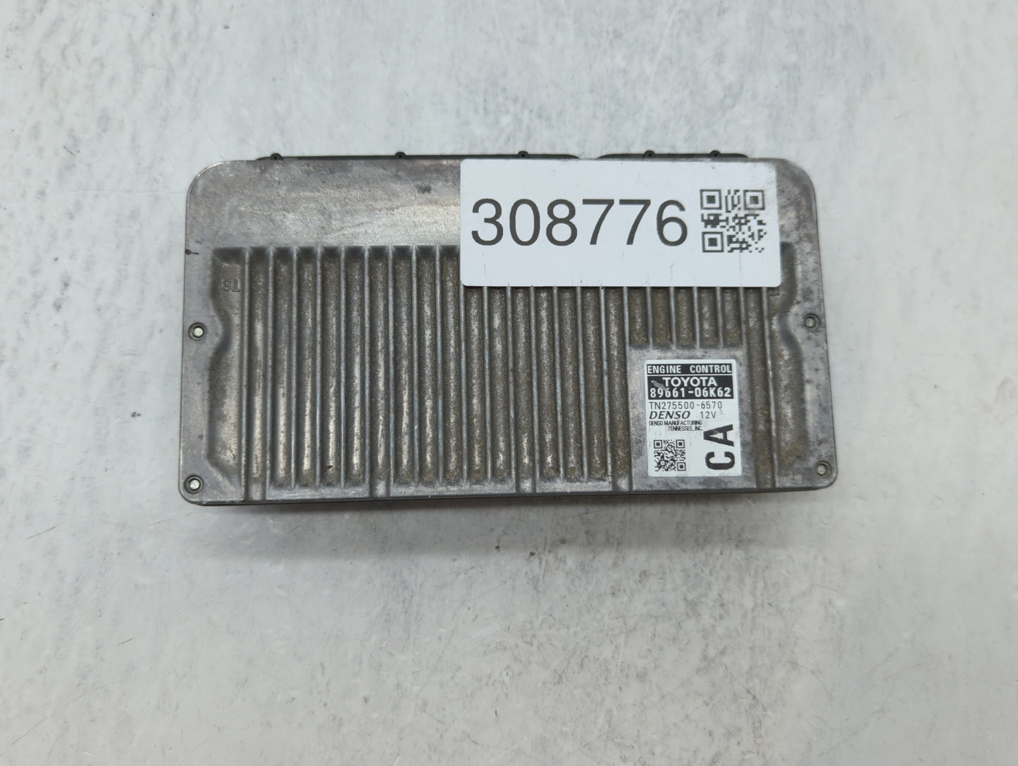 2012-2014 Toyota Camry PCM Engine Control Computer ECU ECM PCU OEM P/N:89661-06K63 89661-06K84 Fits Fits 2012 2013 2014 OEM