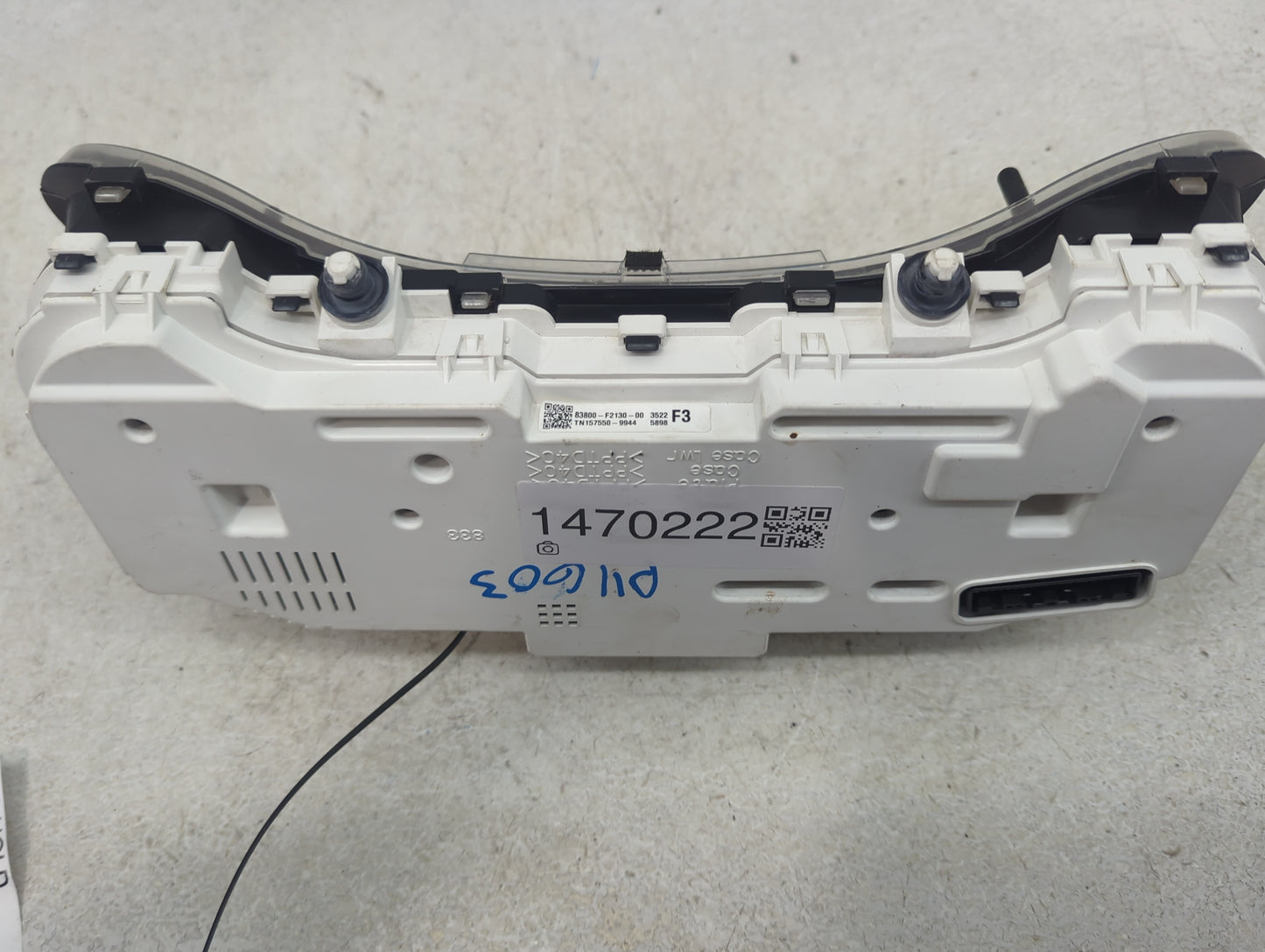 2012-2013 Toyota Corolla Instrument Cluster Speedometer Gauges P/N:83800-F2130-00 TN157550-9944 Miles:118K Fits Fits 2012 20