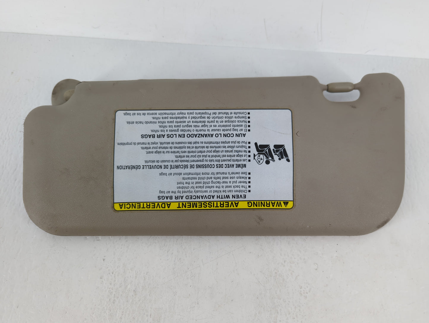 2009-2013 Toyota Corolla Sun Visor Shade Replacement Passenger Right Mirror Fits Fits 2009 2010 2011 2012 2013 OEM Used Auto