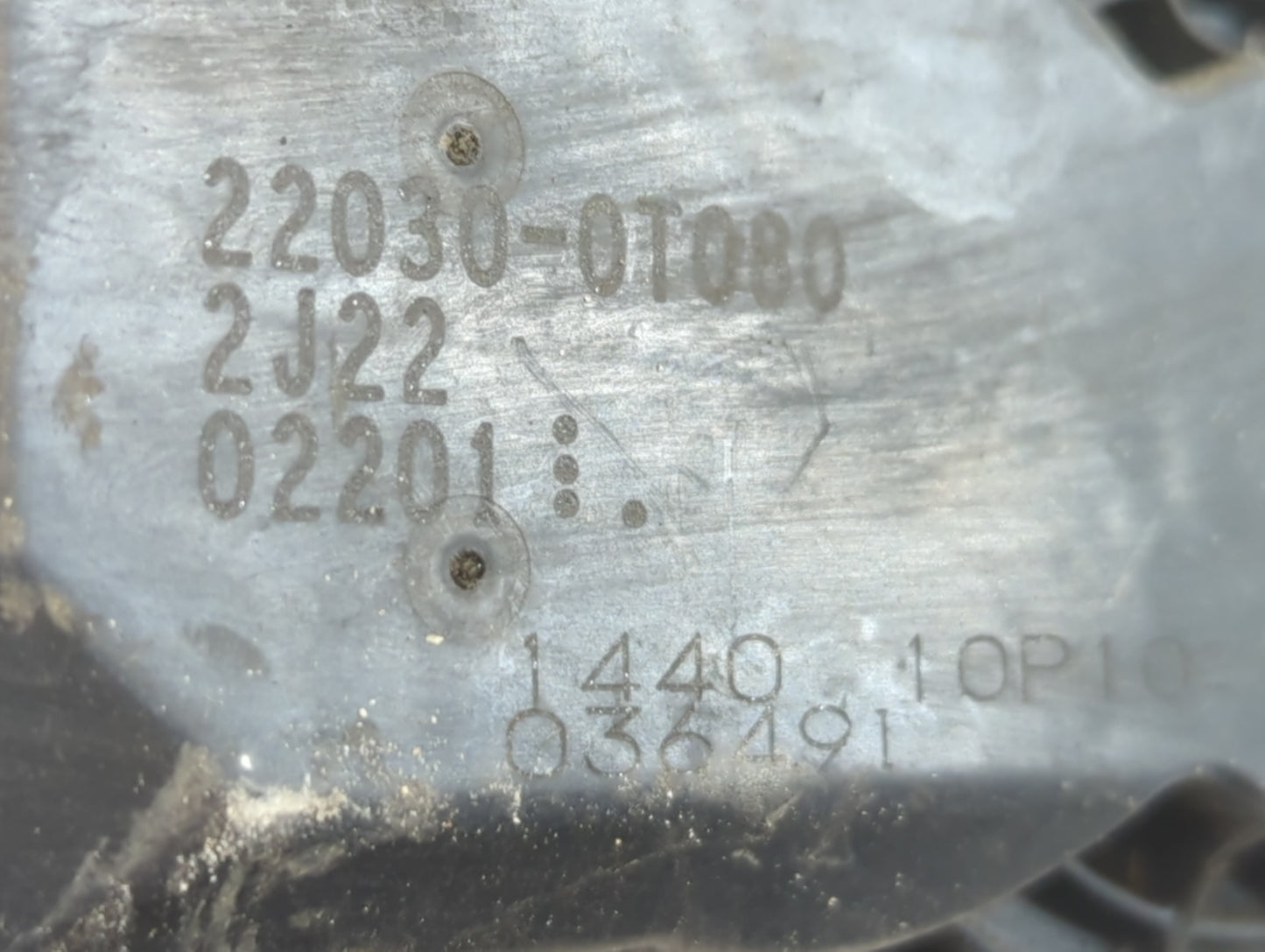 2011-2019 Toyota Corolla Throttle Body P/N:22030-0T080 Fits Fits 2011 2012 2013 2014 2015 2016 2017 2018 2019 OEM Used Auto