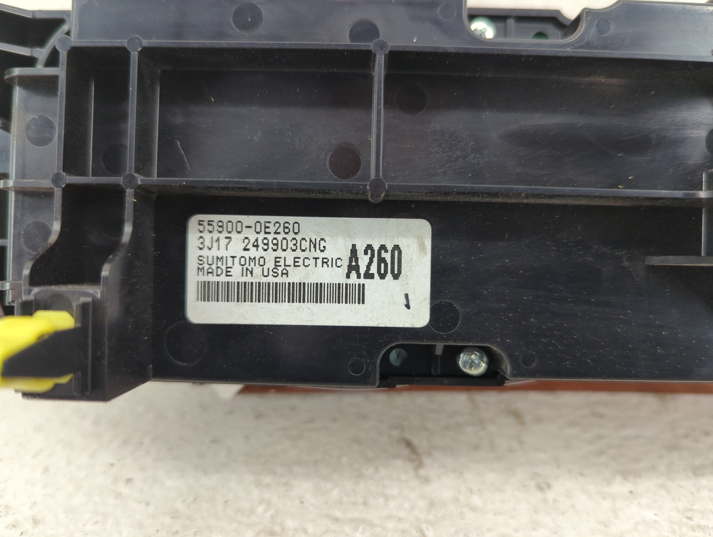 2011-2013 Toyota Highlander Climate Control Module Temperature AC/Heater Replacement P/N:55900-0E260 3J17 249903CNG Fits OEM