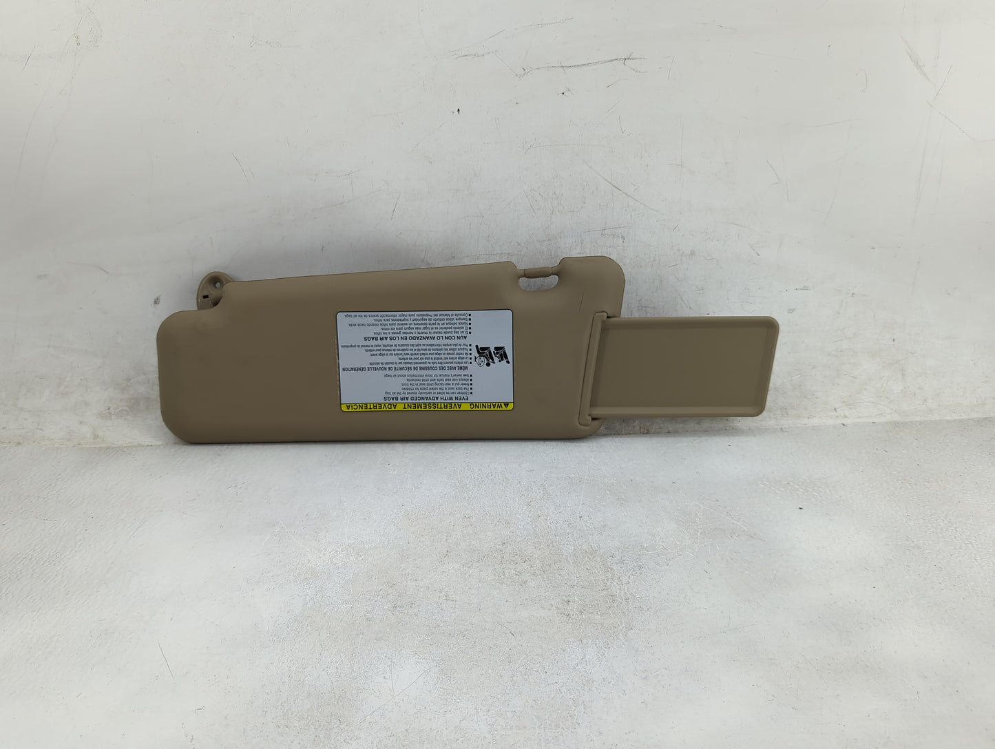 2011-2013 Toyota Highlander Sun Visor Shade Replacement Passenger Right Mirror Fits Fits 2011 2012 2013 OEM Used Auto Parts