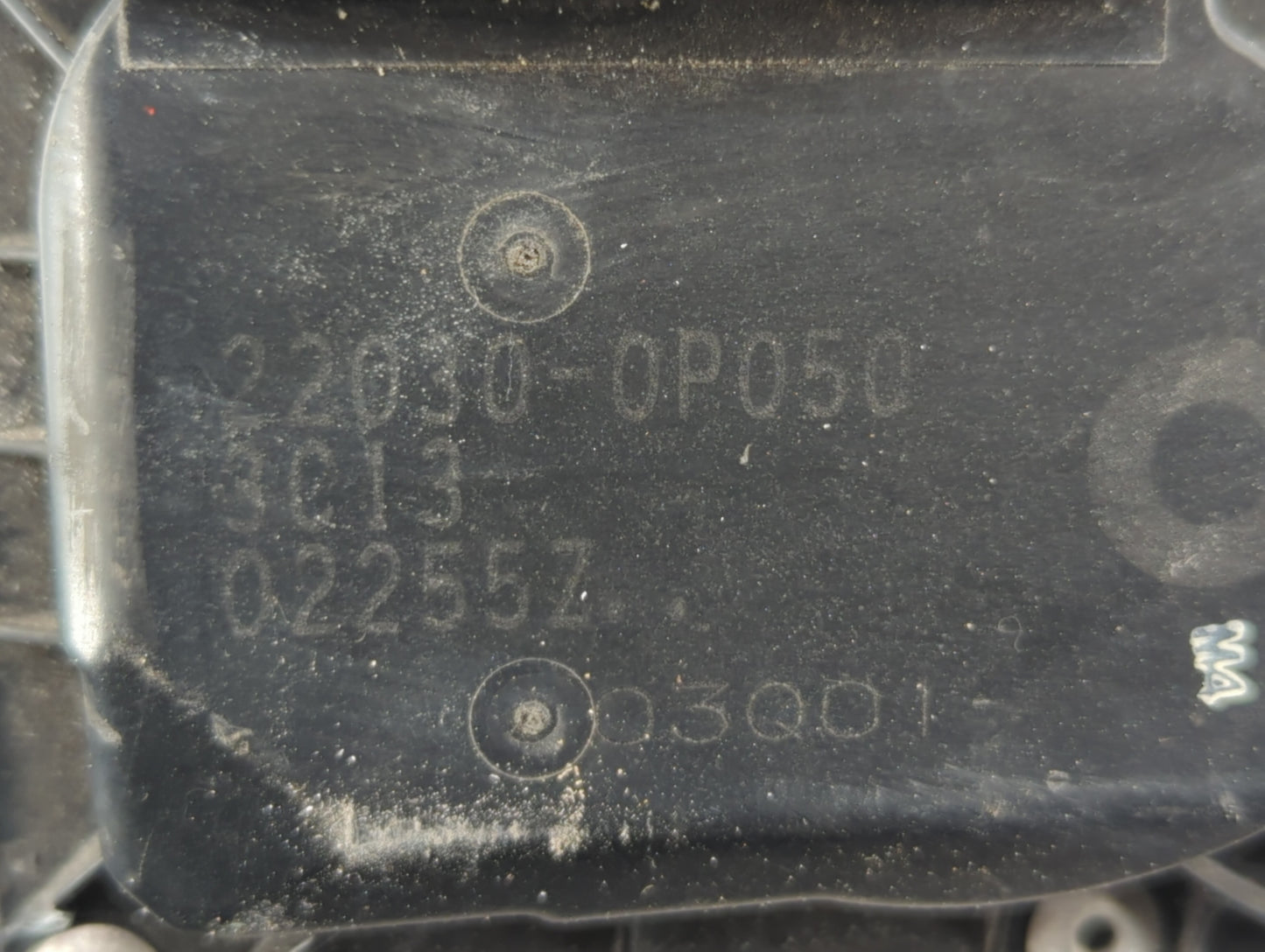 2008-2016 Toyota Highlander Throttle Body P/N:22030-0P050 Fits OEM Used Auto Parts - Oemusedautoparts1.com