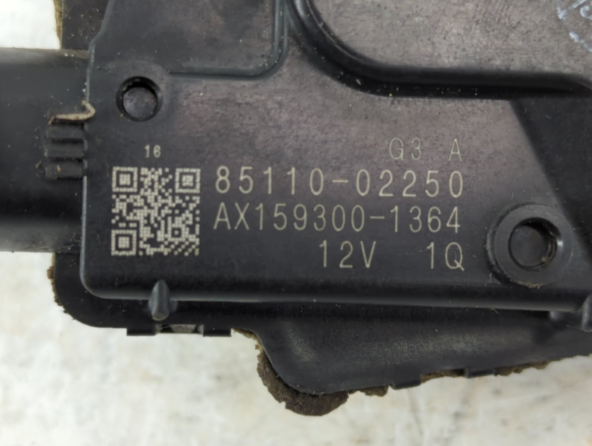 2009-2014 Toyota Matrix Front Windshield Wiper Motor P/N:85110-02250 Fits Fits 2009 2010 2011 2012 2013 2014 OEM Used Auto P
