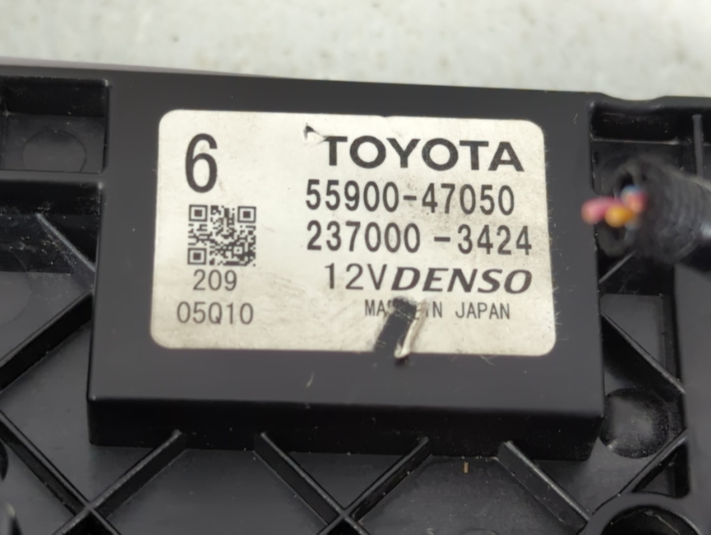 2012-2013 Toyota Prius Climate Control Module Temperature AC/Heater Replacement P/N:237000-3424 55900-47050 Fits Fits 2012 2