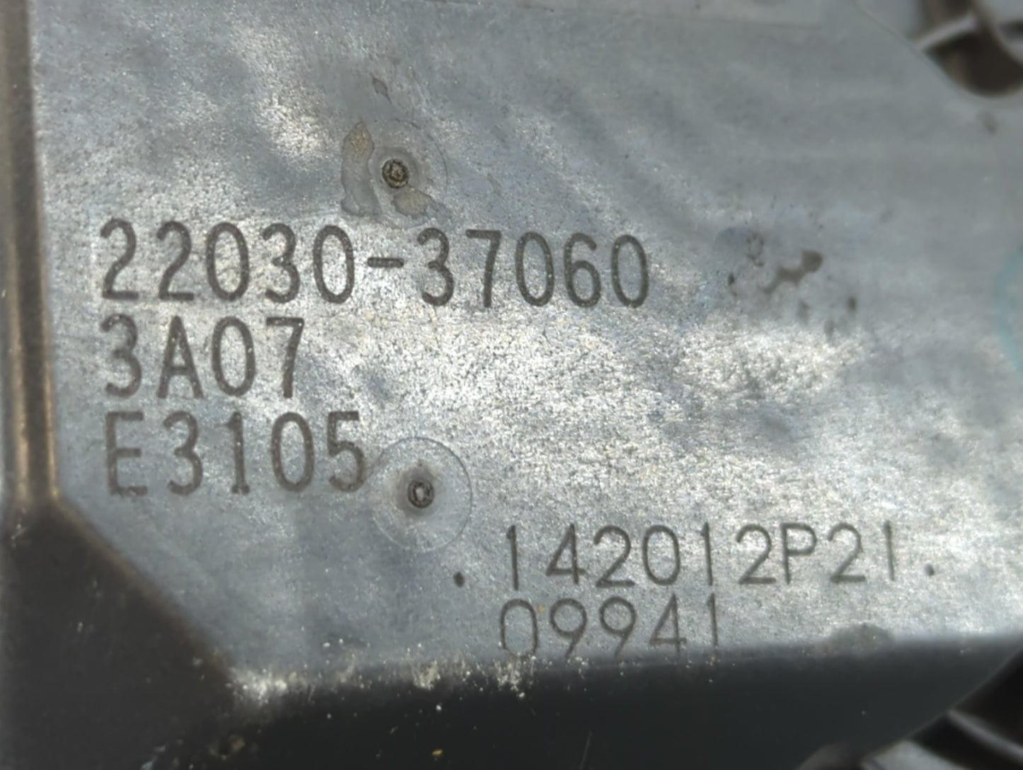 2010-2022 Toyota Prius Throttle Body P/N:22030-37060 Fits Fits 2010 2011 2012 2013 2014 2015 2016 2017 2018 2019 2020 2021 2