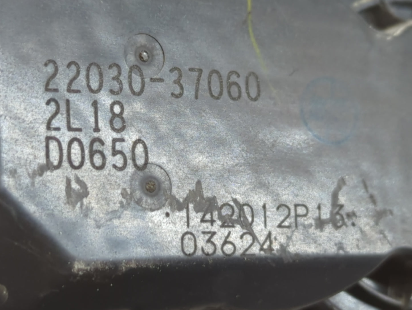 2010-2022 Toyota Prius Throttle Body P/N:22030-37060 Fits Fits 2010 2011 2012 2013 2014 2015 2016 2017 2018 2019 2020 2021 2