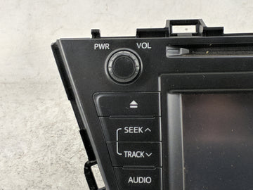2012-2014 Toyota Prius V Radio AM FM Cd Player Receiver Replacement P/N:86140-47010 CV-VS01E14D Fits Fits 2012 2013 2014 OEM Used Auto Parts