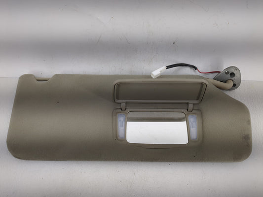 2011-2014 Toyota Sienna Sun Visor Shade Replacement Passenger Right Mirror Fits Fits 2011 2012 2013 2014 OEM Used Auto Parts