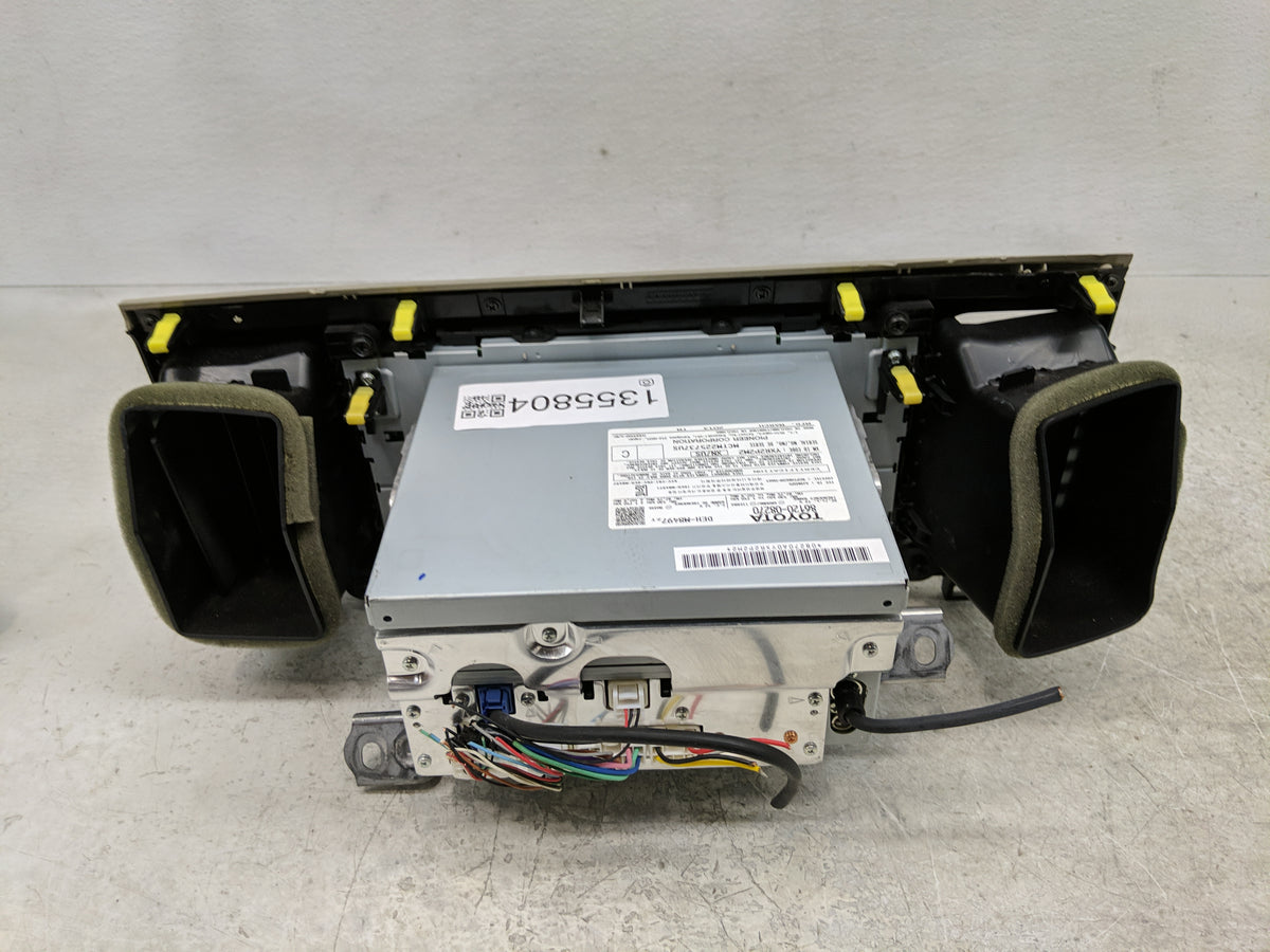 2011-2014 Toyota Sienna Radio AM FM Cd Player Receiver Replacement P/N:86120-08270 Fits Fits 2011 2012 2013 2014 OEM Used Au