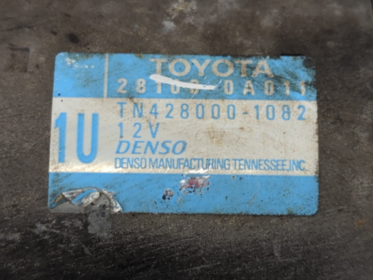 2004-2015 Toyota Sienna Car Starter Motor Solenoid OEM P/N:428000-1082 28100-0A011 Fits OEM Used Auto Parts - Oemusedautopar