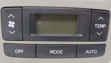 2013 Toyota Sienna Climate Control Module Temperature AC/Heater Replacement P/N:75D875 Fits Fits 2011 2012 2014 OEM Used Auto Parts