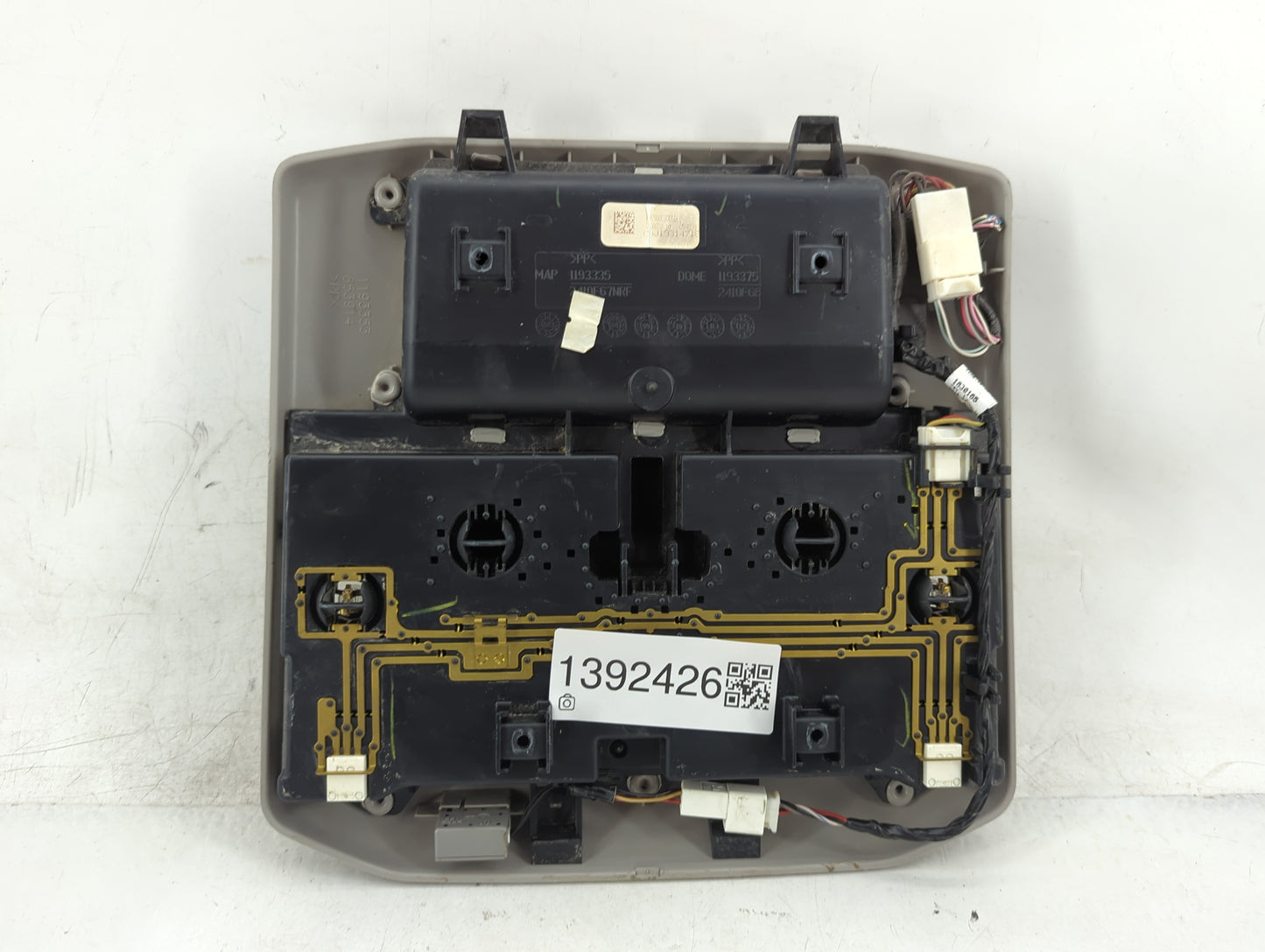 2013 Toyota Tundra Overhead Roof Console - Oemusedautoparts1.com