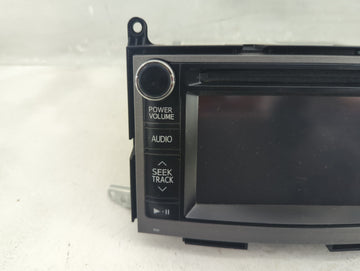 2013-2014 Toyota Venza Radio AM FM Cd Player Receiver Replacement P/N:86140-0T010 Fits Fits 2013 2014 OEM Used Auto Parts