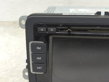 2012-2015 Volkswagen Beetle Radio AM FM Cd Player Receiver Replacement P/N:1K0035180AF 28372938 Fits OEM Used Auto Parts
