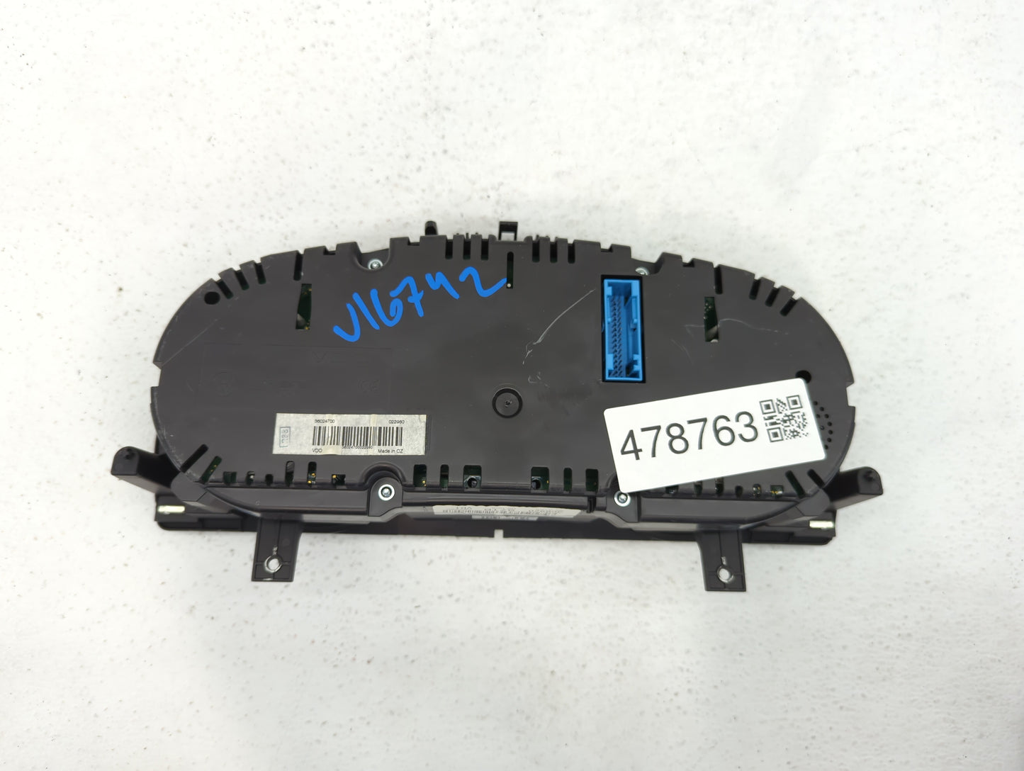 2013 Volkswagen Cc Instrument Cluster Speedometer Gauges P/N:3C8920971B Fits OEM Used Auto Parts - Oemusedautoparts1.com