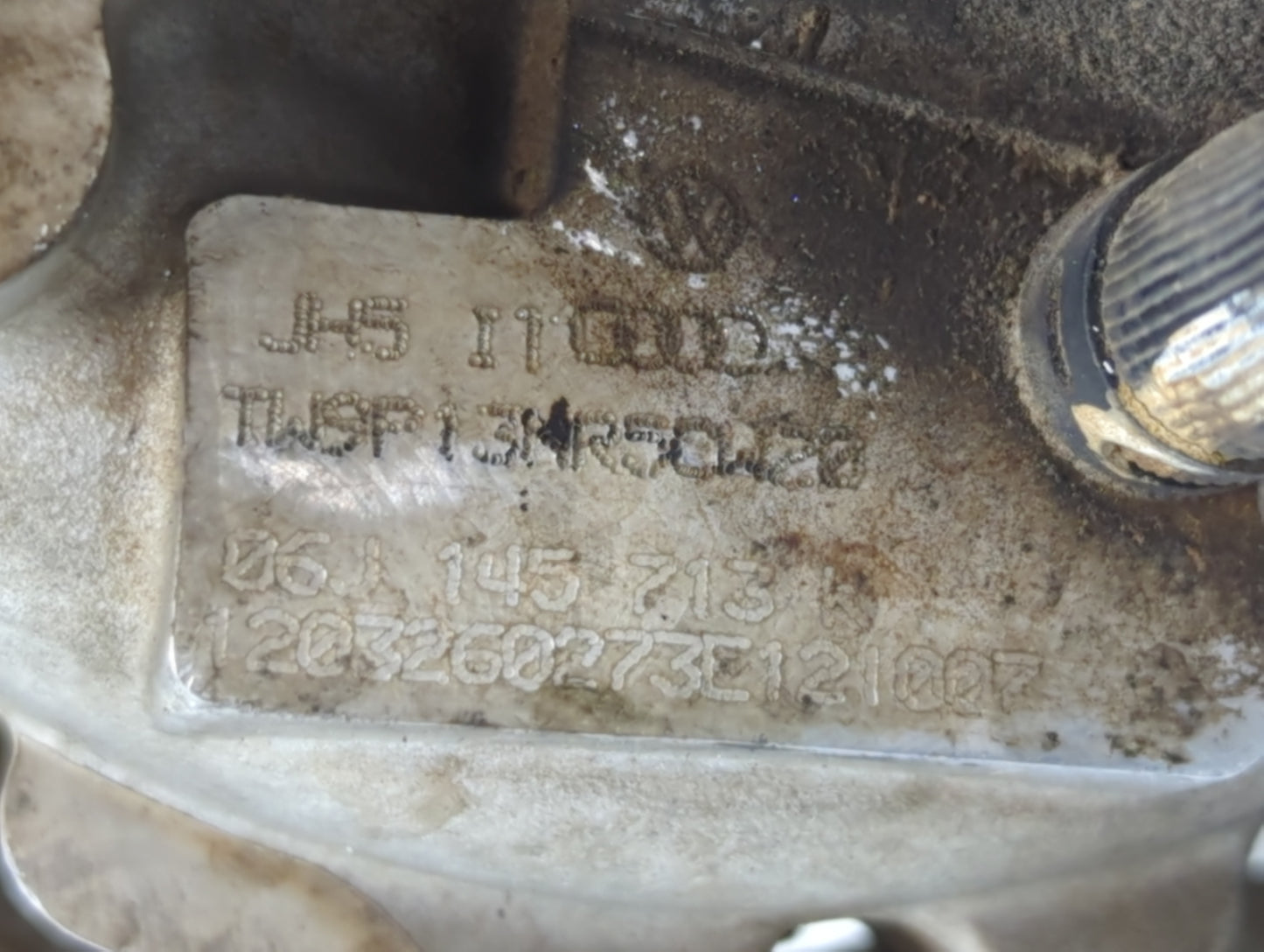 2017-2017 Volkswagen Cc Turbocharger Exhaust Manifold With Turbo Charger 604422 - Oemusedautoparts1.com