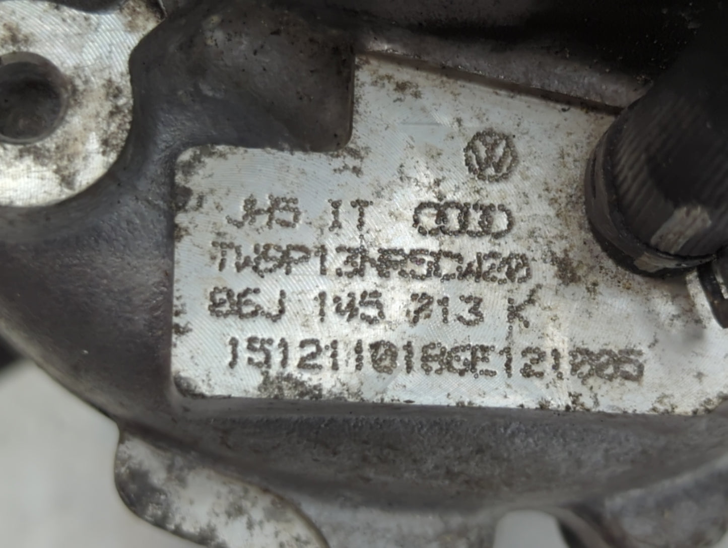 2008-2014 Volkswagen Gti Air Intake Manifold P/N:86J 145 313 K JH5 IT 000 Fits OEM Used Auto Parts - Oemusedautoparts1.com