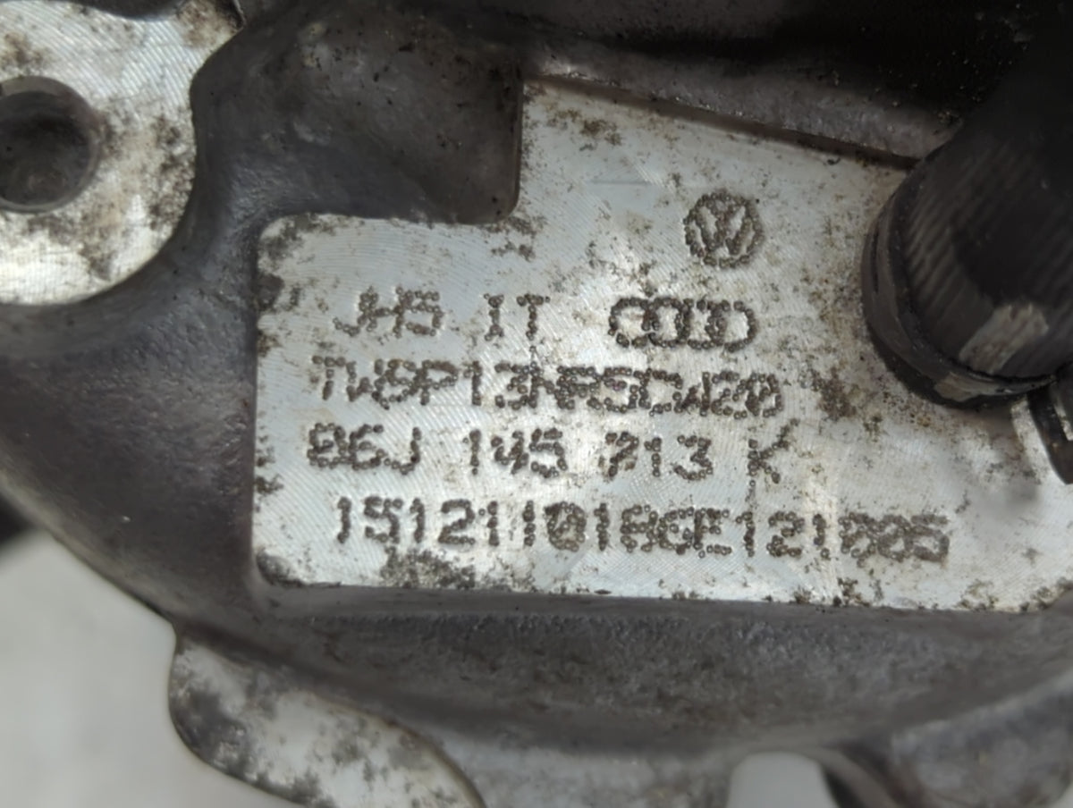 2008-2014 Volkswagen Gti Air Intake Manifold P/N:86J 145 313 K JH5 IT 000 Fits OEM Used Auto Parts - Oemusedautoparts1.com