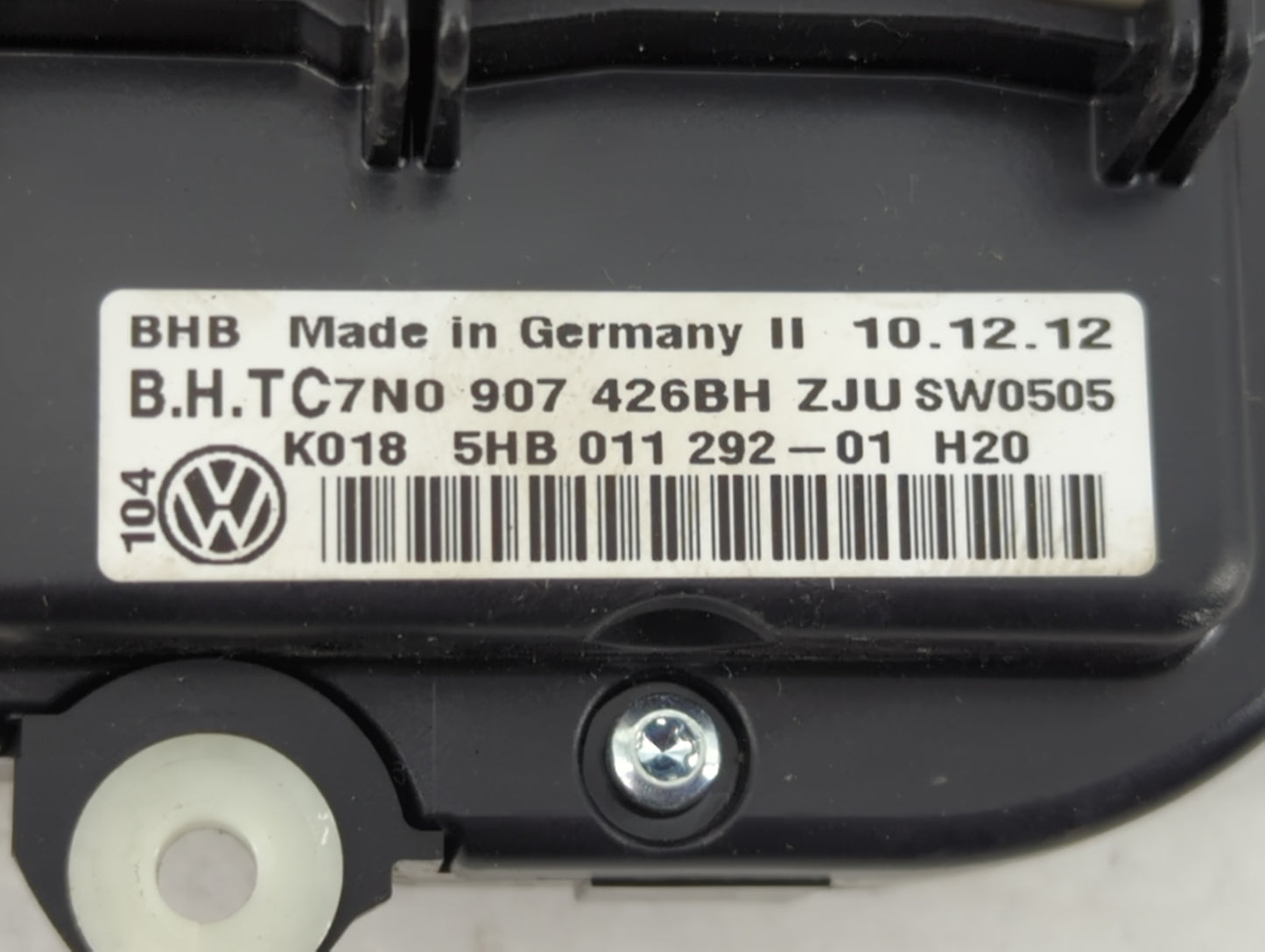 2011-2014 Volkswagen Jetta Climate Control Module Temperature AC/Heater Replacement P/N:7N0907426BH 5HB01129201 Fits OEM Use