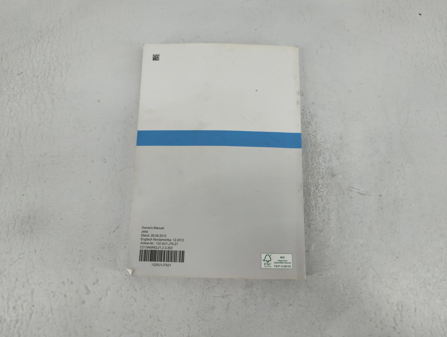 2013 Volkswagen Jetta Owners Manual Book Guide OEM Used Auto Parts - Oemusedautoparts1.com