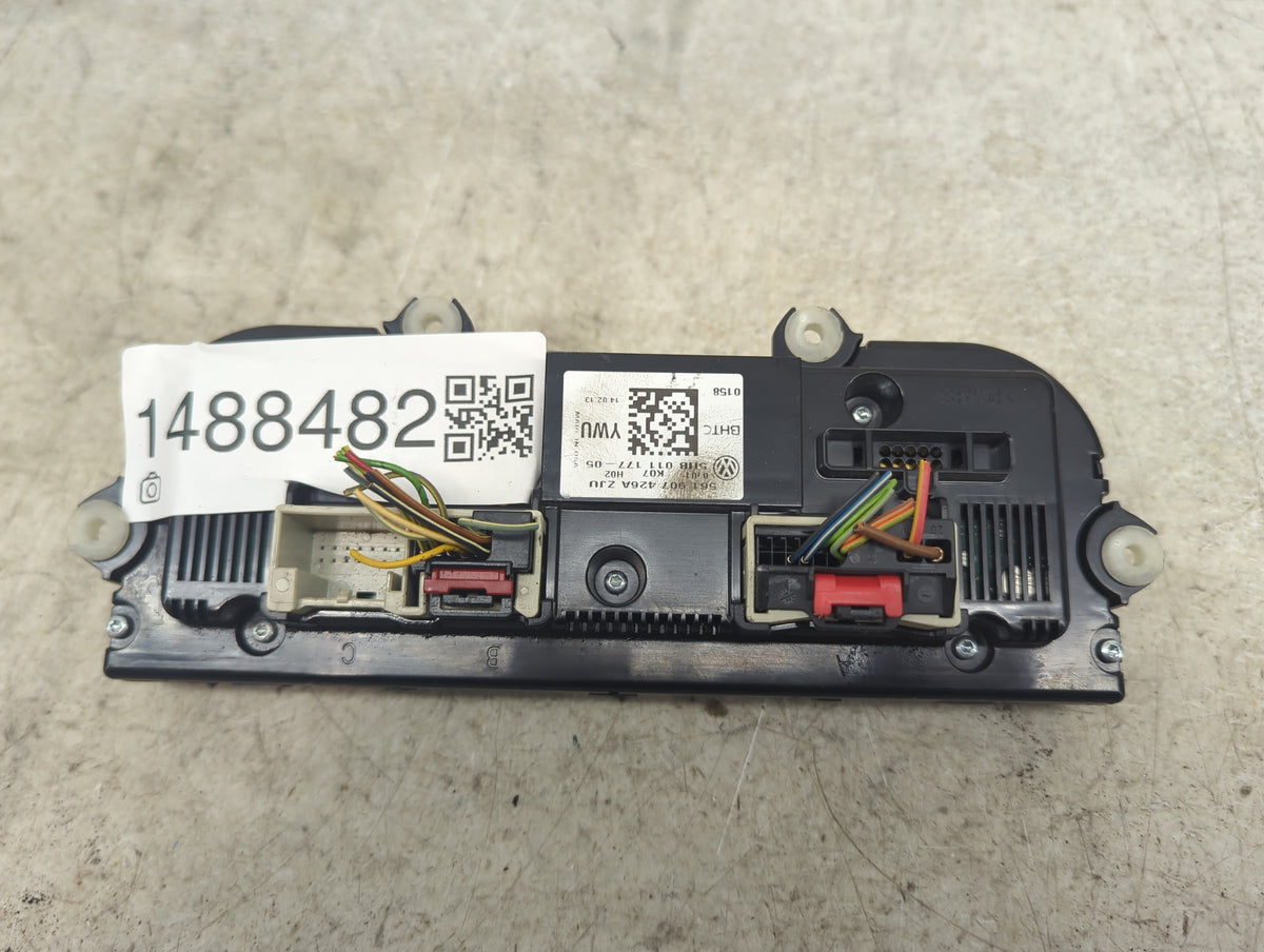2013-2015 Volkswagen Passat Climate Control Module Temperature AC/Heater Replacement P/N:561907426A 5HB011177-05 Fits OEM Us
