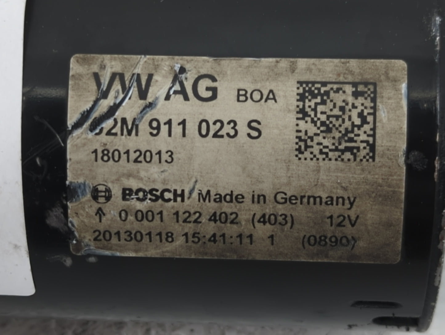 2012-2014 Volkswagen Passat Car Starter Motor Solenoid OEM P/N:20130118 0 001 122 402 Fits OEM Used Auto Parts - Oemusedauto