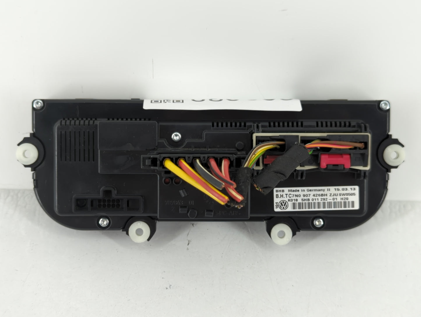 2006-2009 Volkswagen Rabbit Master Power Window Switch Replacement Driver Side Left P/N:5HB 011 292-01 H20 Fits OEM Used Aut