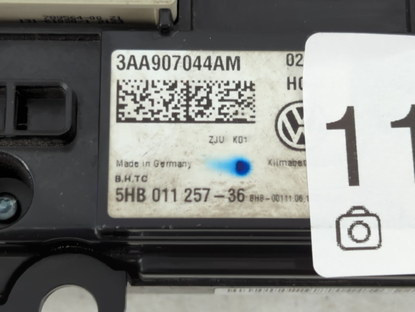 2013-2014 Volkswagen Tiguan Climate Control Module Temperature AC/Heater Replacement P/N:3AA907044AM Fits Fits 2013 2014 OEM