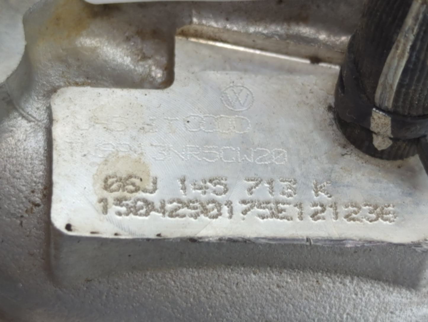2009 Volkswagen Tiguan Turbocharger Exhaust Manifold With Turbo Charger 624181 - Oemusedautoparts1.com