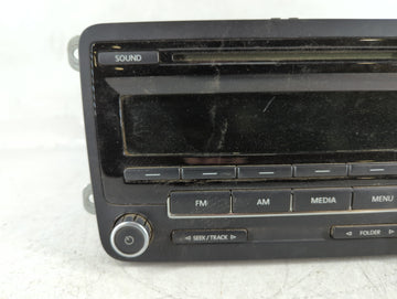 2009-2017 Volkswagen Tiguan Radio AM FM Cd Player Receiver Replacement P/N:5N0 035 164 D Fits OEM Used Auto Parts